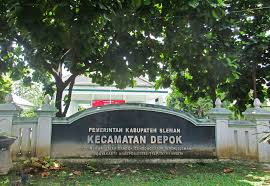 Tampilan Kantor Kecamatan Depok, Sleman